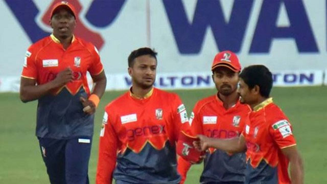 সিলেটকে ১২ রানে হারিয়েছে বরিশাল