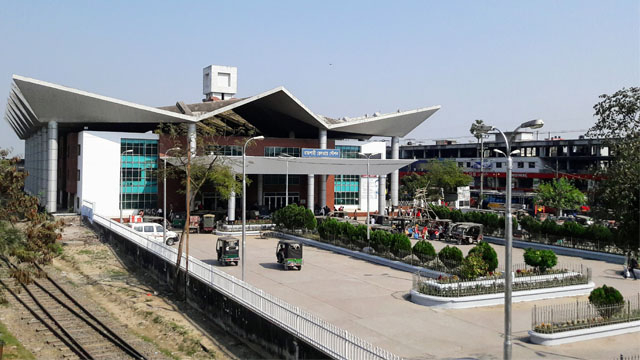 রাজশাহী রেলওয়ে স্টেশন। ছবি: সংগৃহীত