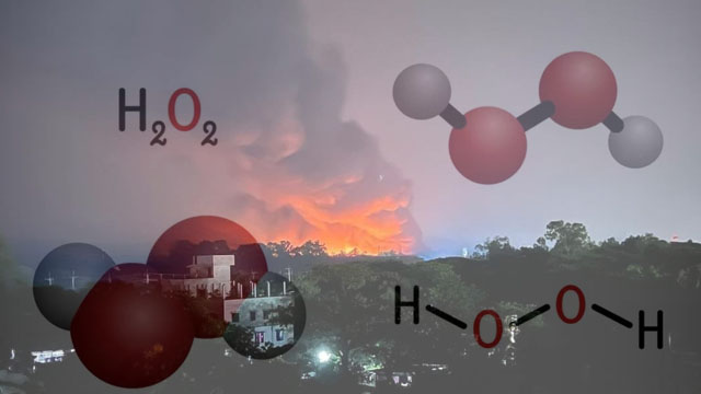 হাইড্রোজেন পার অক্সাইড কী, আগুনের মাত্রা কীভাবে বাড়ায় এটি?