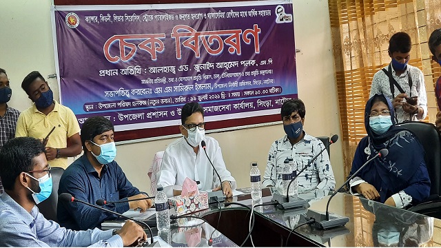 সকল দুর্যোগে সরকার জনগণের পাশে রয়েছে : আইসিটি প্রতিমন্ত্রী পলক