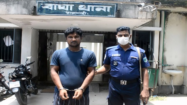 বাঘায় ইব্রাহিম হত্যা মামলার প্রধান আসামি গ্রেফতার