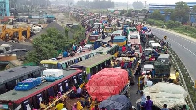 বঙ্গবন্ধু সেতুতে ৩ দিনে ৮ কোটি টাকার টোল আদায়