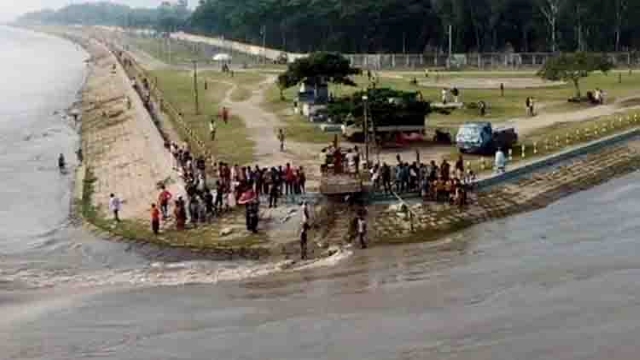 সিরাজগঞ্জ পয়েন্টে বাড়ছে যমুনার পানি